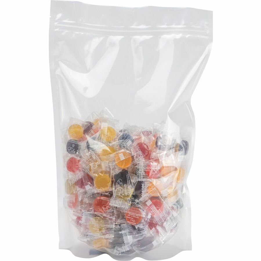 Penny Candy Sugar-Free Hard Candies - Blueberry, Cherry, Lemon, Lemon Lime, Green Apple, Orange, Peach, Raspberry, Strawberry, Watermelon - Individually Wrapped - 2 lb - 1 Bag