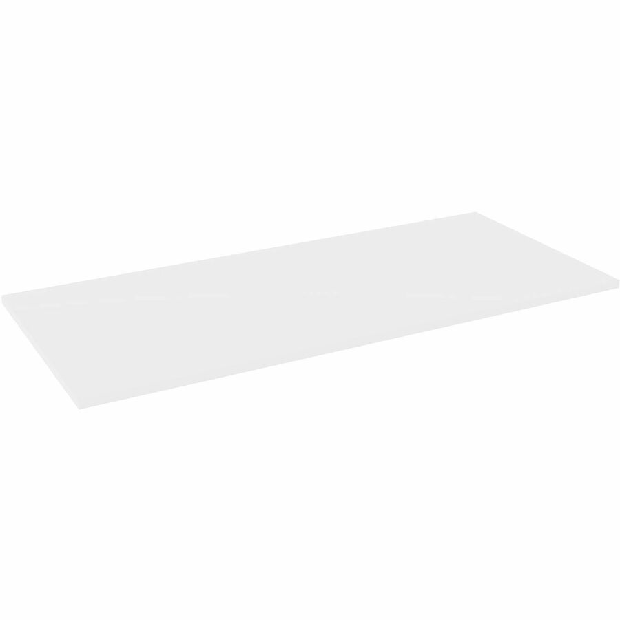 Lorell Multipurpose Tabletop - Rectangle - 30" Width x 66" Depth x 1" Thickness - Band Edge - White, Laminate Table Top - For Conference Table, Office - 1 Each