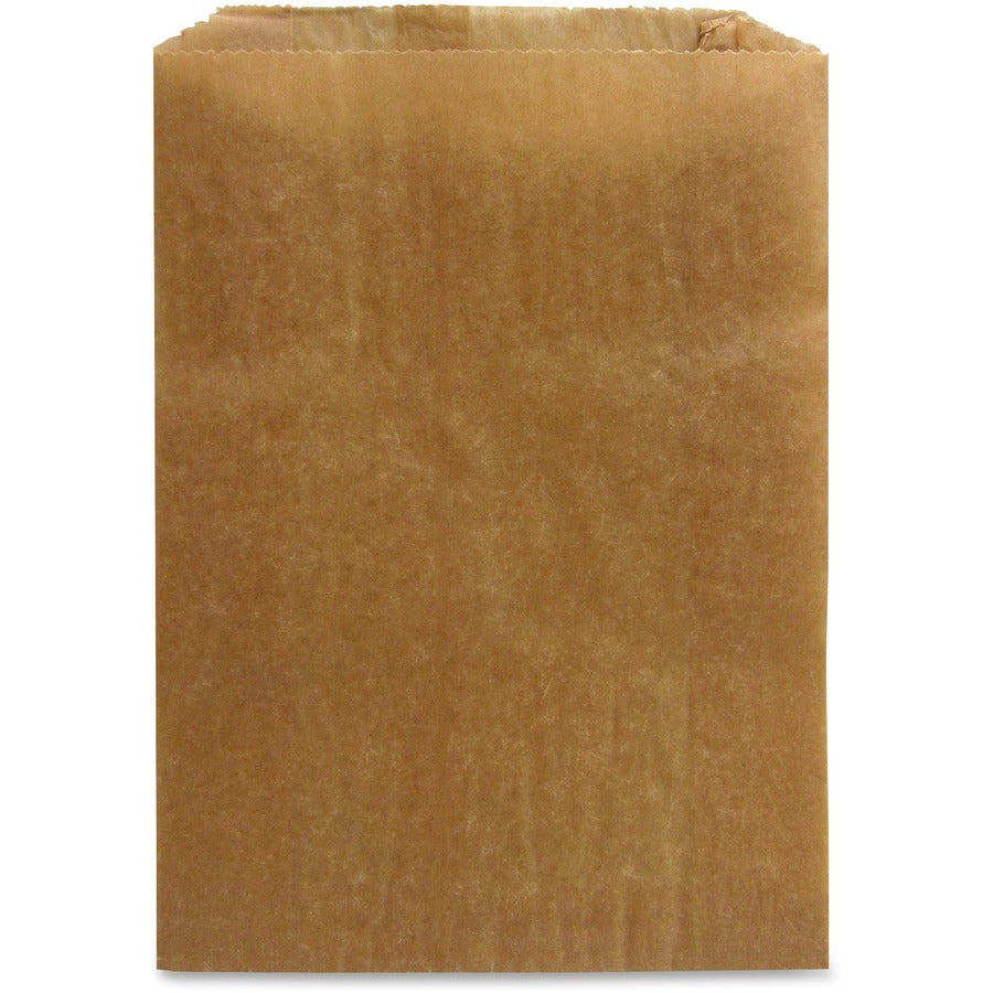 Health Gards Receptacle Liners - 10.25" Length x 7.50" Width x 3" Depth - Kraft Paper - 500 / Carton