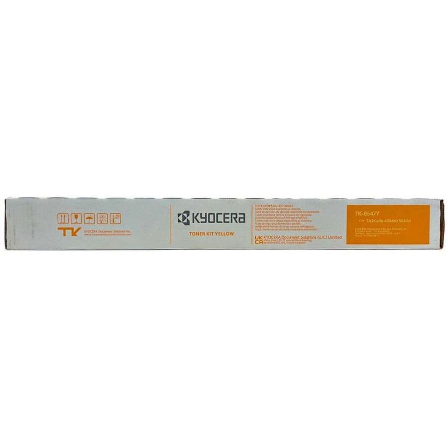 Kyocera TK-8547Y Original Laser Toner Cartridge - Yellow - 1 Each - 20000 Pages
