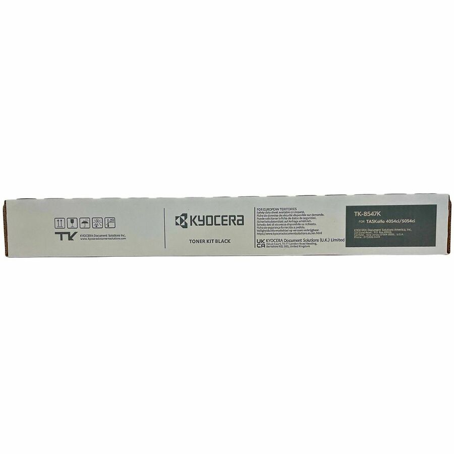 Kyocera TK-8547K Original Standard Yield Laser Toner Cartridge - Black - 1 Each - 30000 Pages