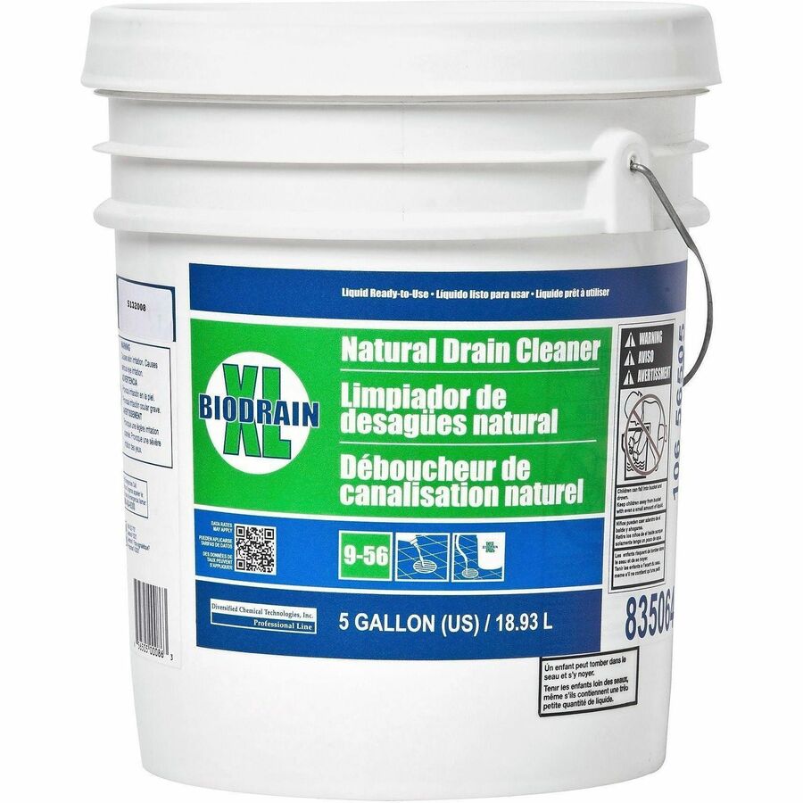 P&G Bio Drain XL - For Multipurpose - Liquid - 639.1 fl oz (20 quart) - Dark Green - 1 Carton