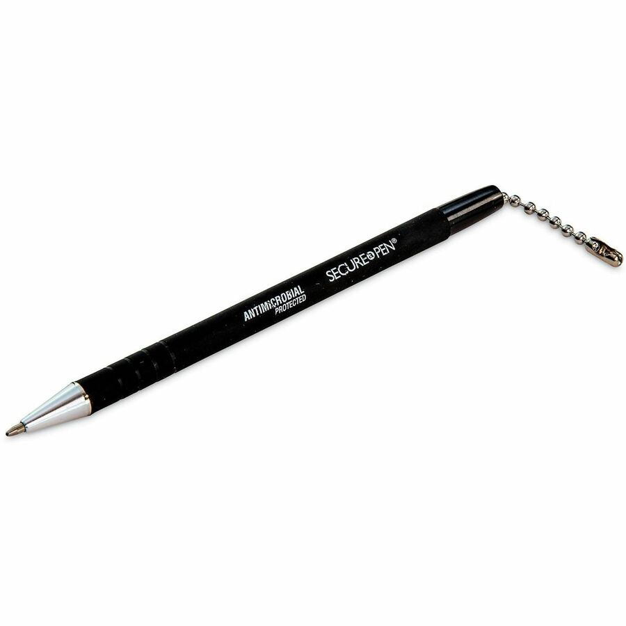 ControlTek Secure-A-Pen Replacement Pens - Black Ink - Writing - 1 Each