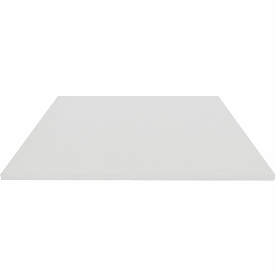 Lorell Hospitality/Conference Tabletop - Square - 42" Width x 1" Thickness x 42" Length - Band Edge - White Table Top - For Reception Area, Conference Table, Breakroom, Lobby, Meeting, Office - 1 Each