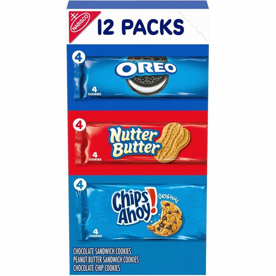 Mondelez Cookie Packs - Oreo - 12 / Box