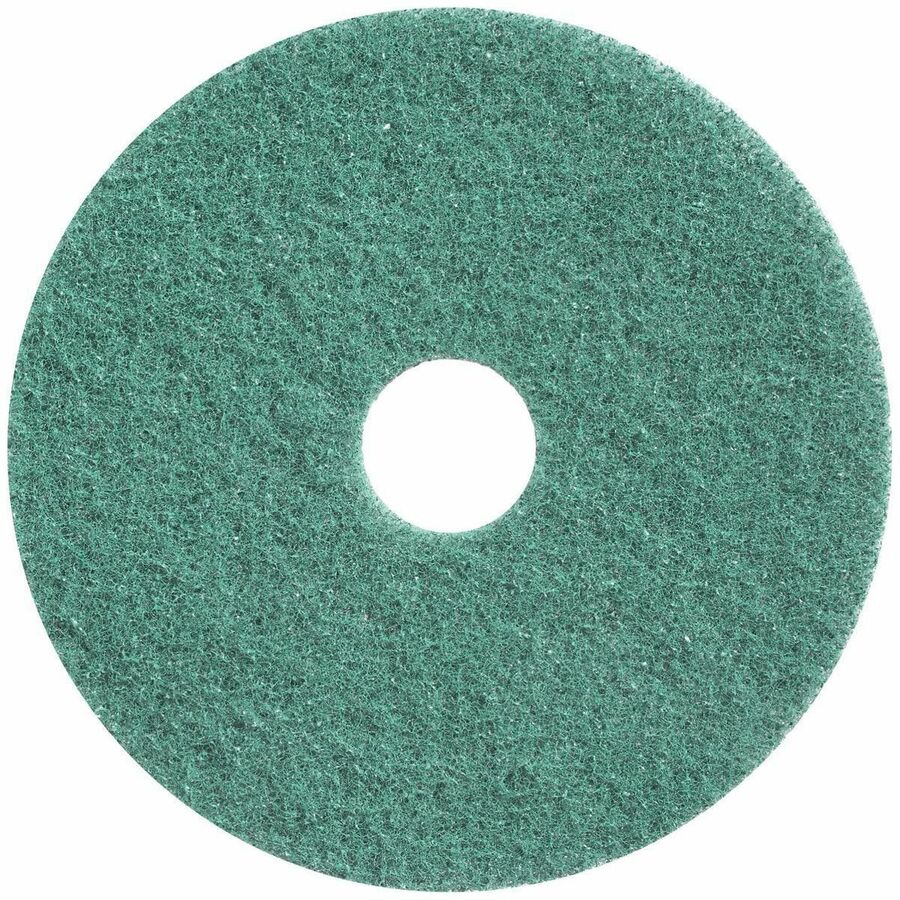 Diversey Twister Cleaning Pad - Round - 20" Diameter - Polishing - Green - 2 / Pack