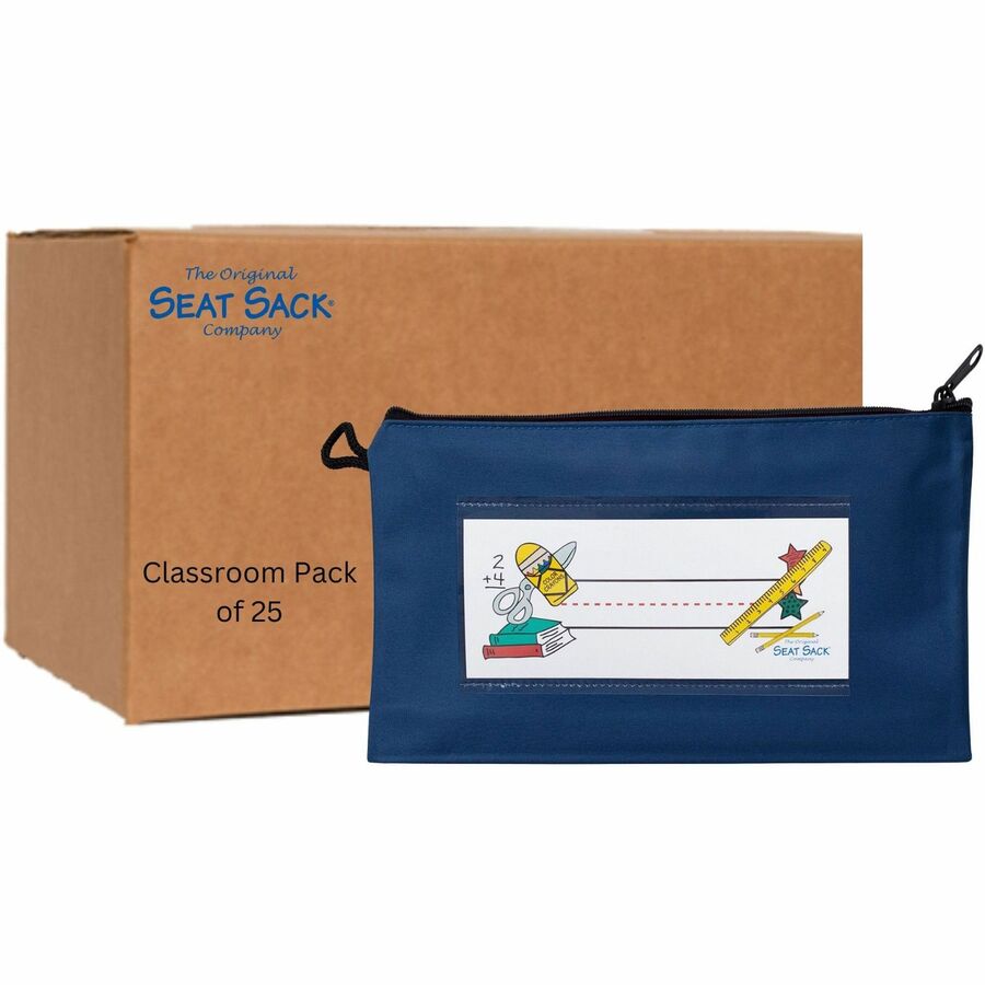 Seat Sack 25-Count Pencil Pouch Classroom Pack - 1 Carton