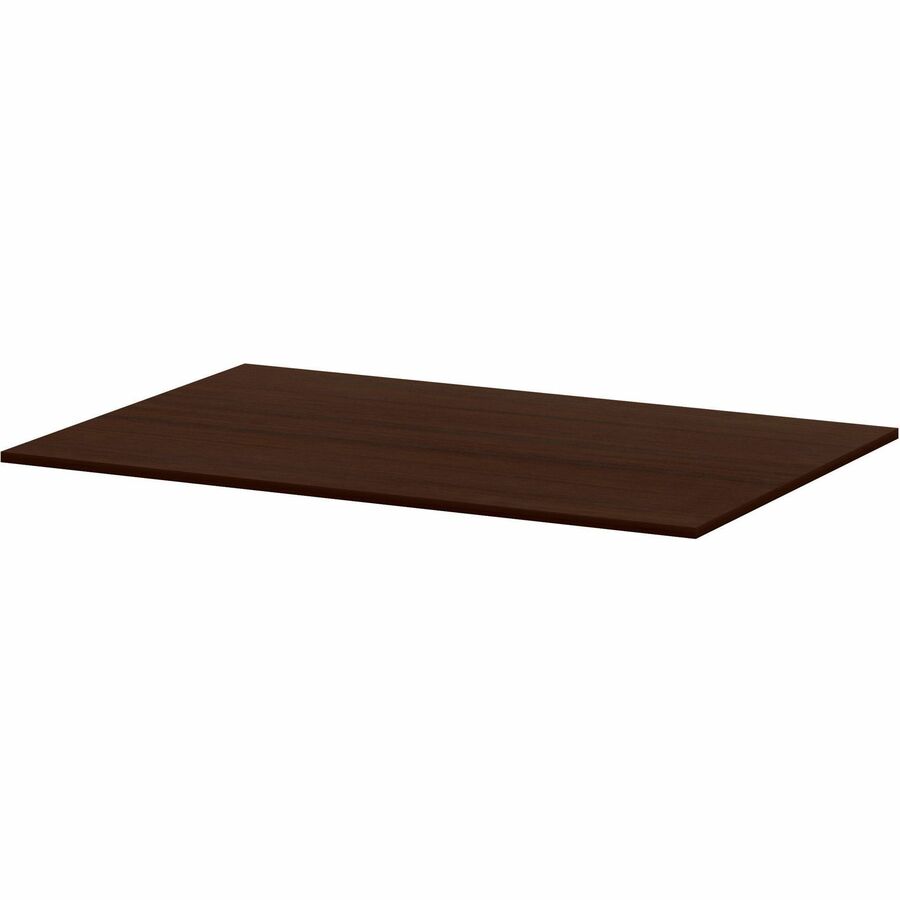 Lorell Essentials Modular Conference Tables - 1" Height x 70.8" Width x 47" Depth - Band Edge - Finish: Espresso - Smooth Surface - For Conference Room, Meeting, Office - 1 Each