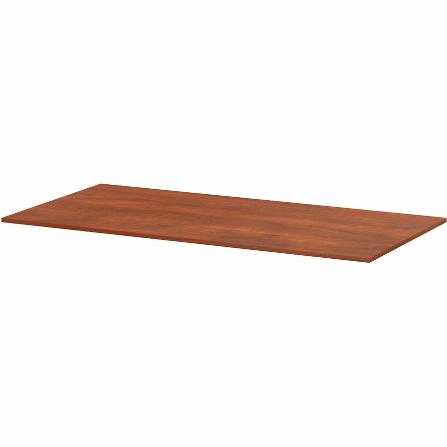 Lorell Essentials Modular Conference Tables - 1" Height x 94" Width x 47" Depth - Band Edge - Finish: Cherry - Modular, Smooth Surface - For Conference Room, Meeting, Office - 1 Each