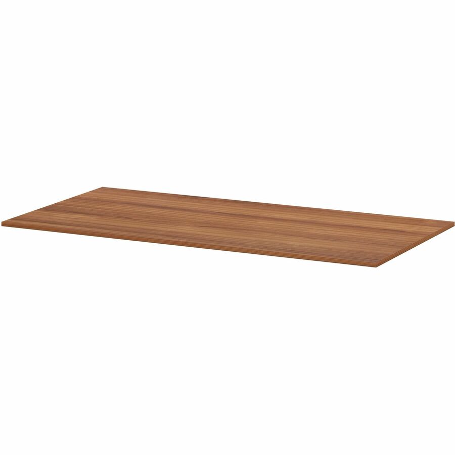 Lorell Essentials Modular Conference Tables - 1" Height x 94" Width x 47" Depth - Band Edge - Finish: Walnut - Modular, Smooth Surface - For Conference Room, Meeting, Office - 1 Each
