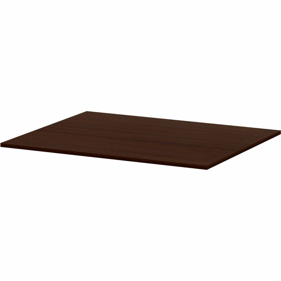 Lorell Essentials Modular Conference Tables - 1" Height x 59" Width x 47" Depth - Band Edge - Espresso Table Top - Modular, Eco-friendly - For Meeting, Office - 1 Each