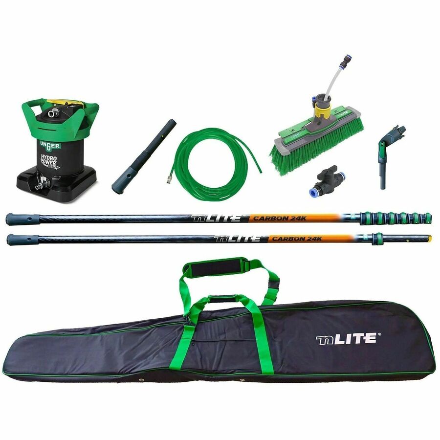 Unger HydroPower Ultra Advanced 39' Kit - Gray - 1 Each