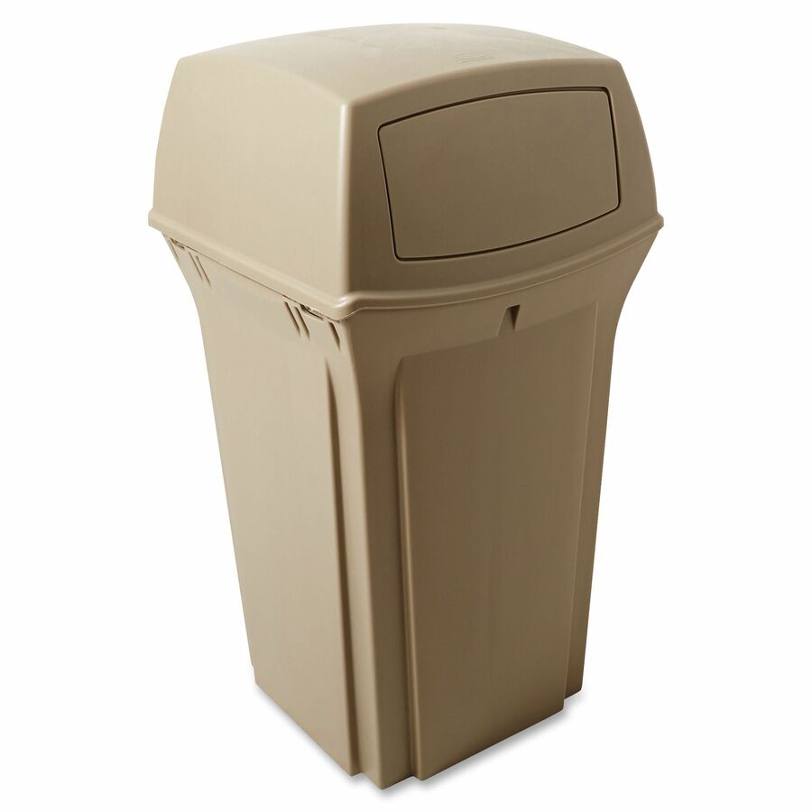 Ranger Fire-Safe Container, 35 gal, Structural Foam, Beige