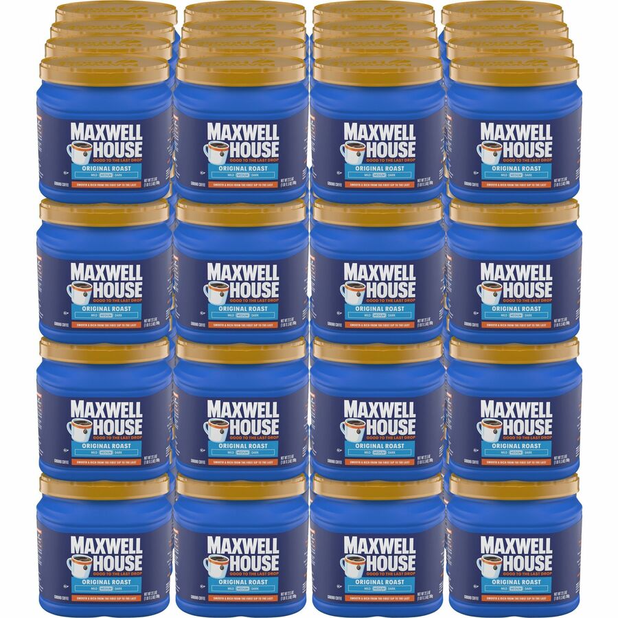 Maxwell House Ground Coffee Brew Pack - Medium - Ground - Original - 49 / Pallet