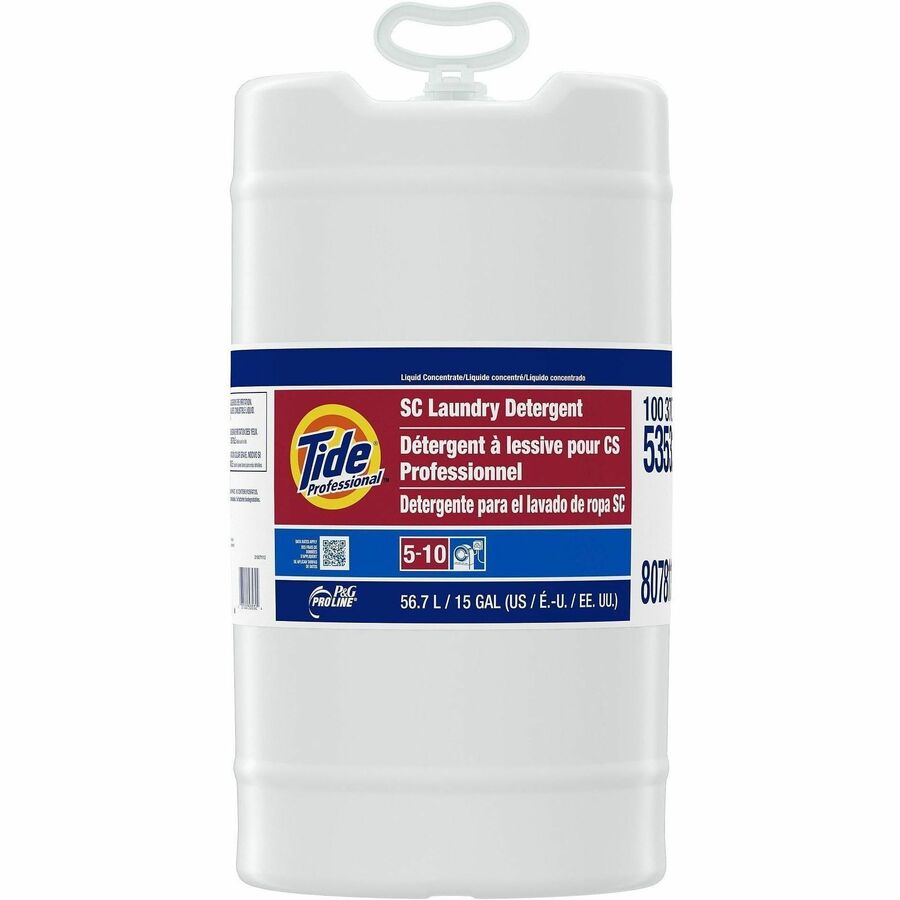 Tide SC Laundry Detergent - For Laundry, Linen - Concentrate - Liquid - 1920 fl oz (60 quart) - Alkylphenols-free, Benzene-free, Lead-free, Mercury-free, Cadmium-free, PVC Free, PAHs-free, PCBs-free, Phthalate-free, Triclosan-free, BPA-free, ... - Whit...