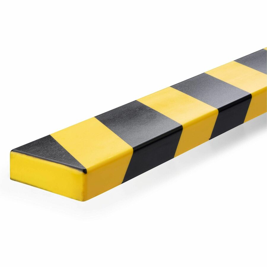 DURABLE Surface Protection Profile S20 - 5 PK - Adhesive Mount for Indoor, Safety, Machinery, Storage Trolley, Shelf, Cabinet, Wall, Garage, Staircase, Basement, Warehouse, ... - Polyurethane Foam, Plastic - 5 / Pack