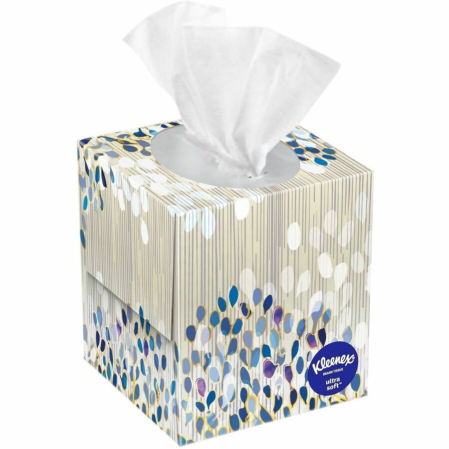 Kleenex Ultra Soft Tissues - 3 Ply - White - 1 Box