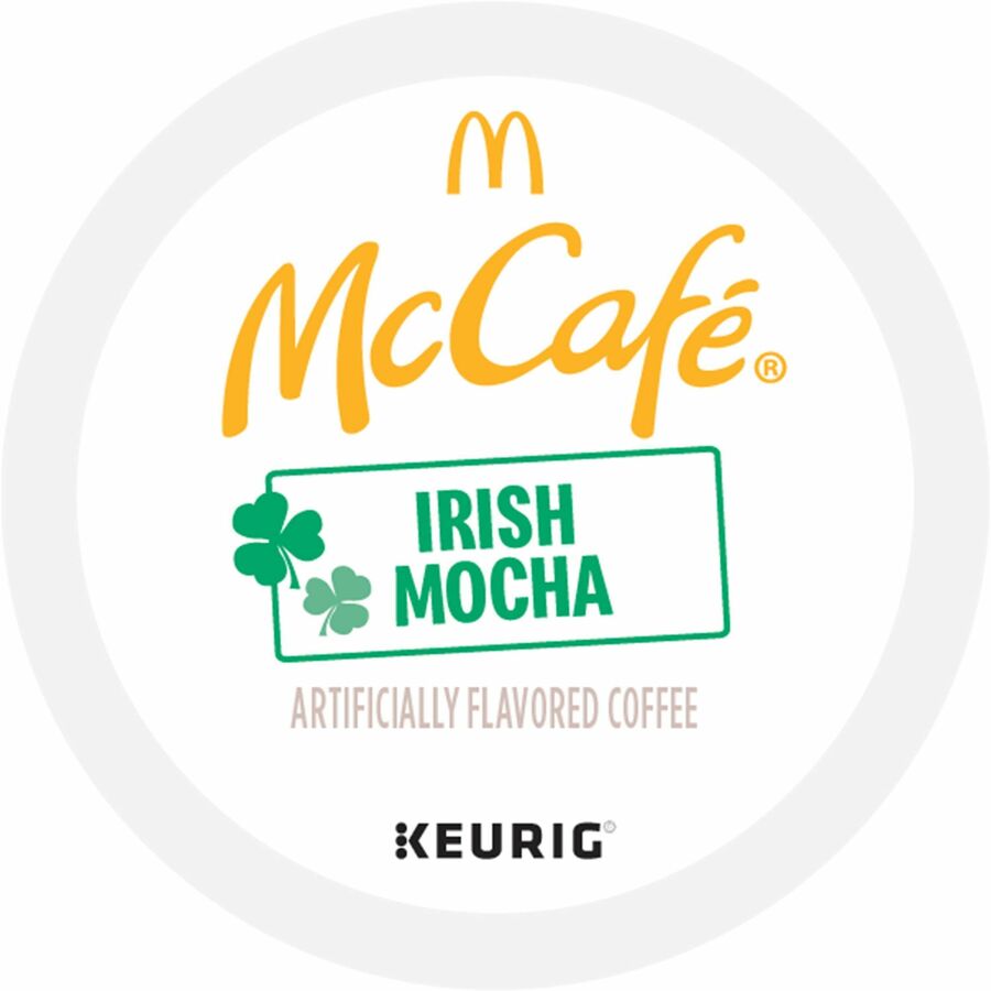McCafé, ®, K-Cup Irish Mocha - Compatible with Keurig Brewer - Light - Per Box - 24 K-Cup - K-Cup - Irish Mocha - Kosher - 4 / Carton