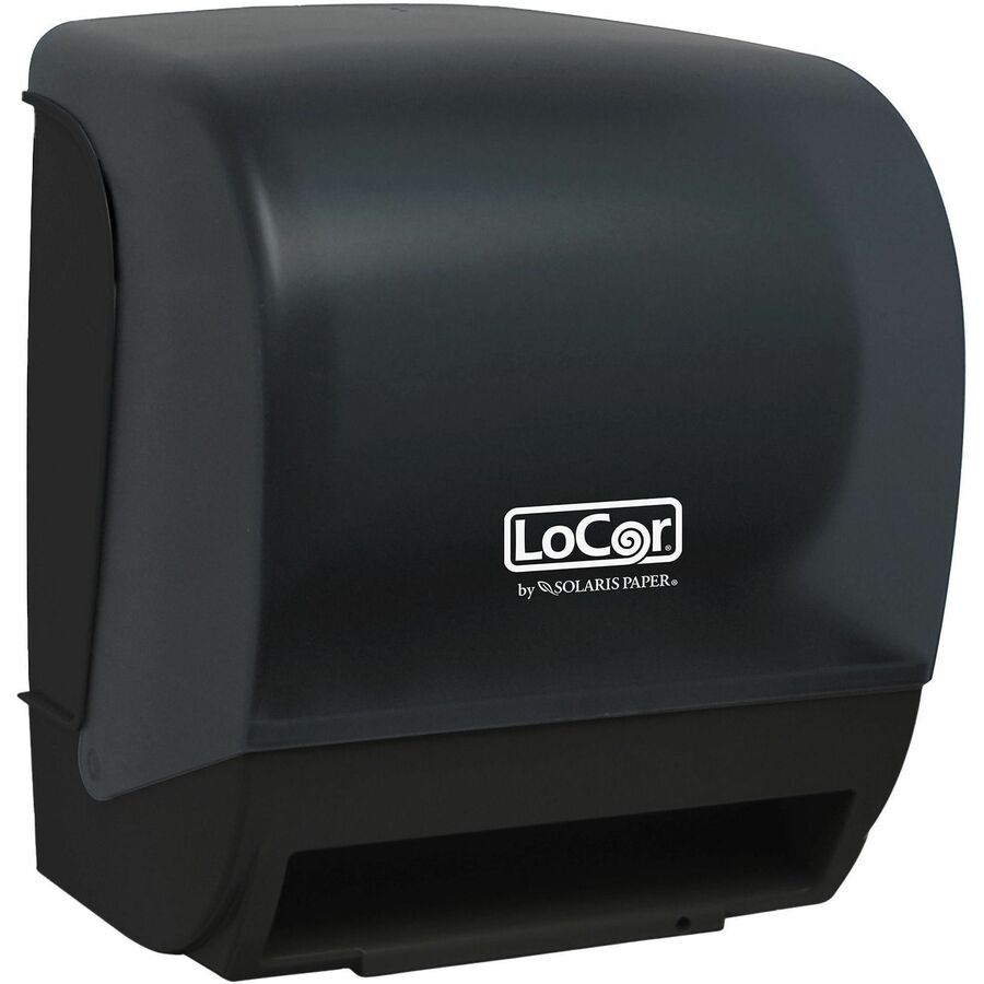 LoCor Electric Touchless Dispenser - Touchless Dispenser - 10.2" Height x 13.6" Width x 16.4" Depth - Black - Hygienic, Hands-free, Durable - 1 Each