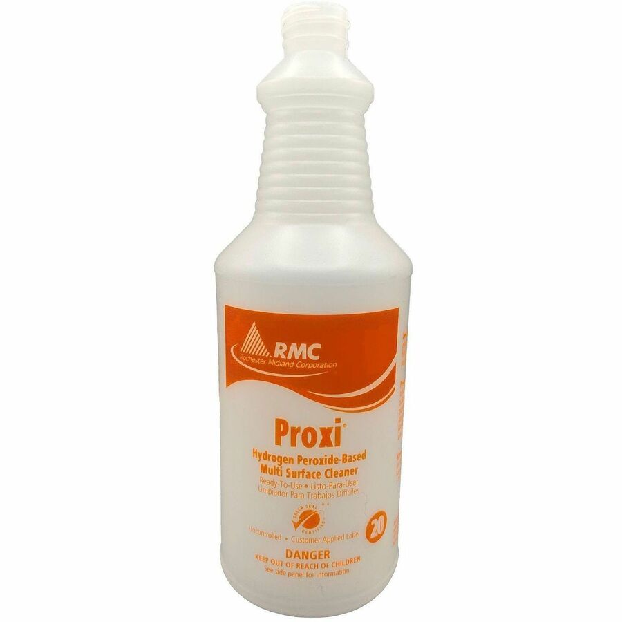RMC EnviroCare Proxi Concent.Bottles - For Multipurpose - Concentrate - 32 oz (2 lb) - Orange Spray Bottle - 6 / Carton