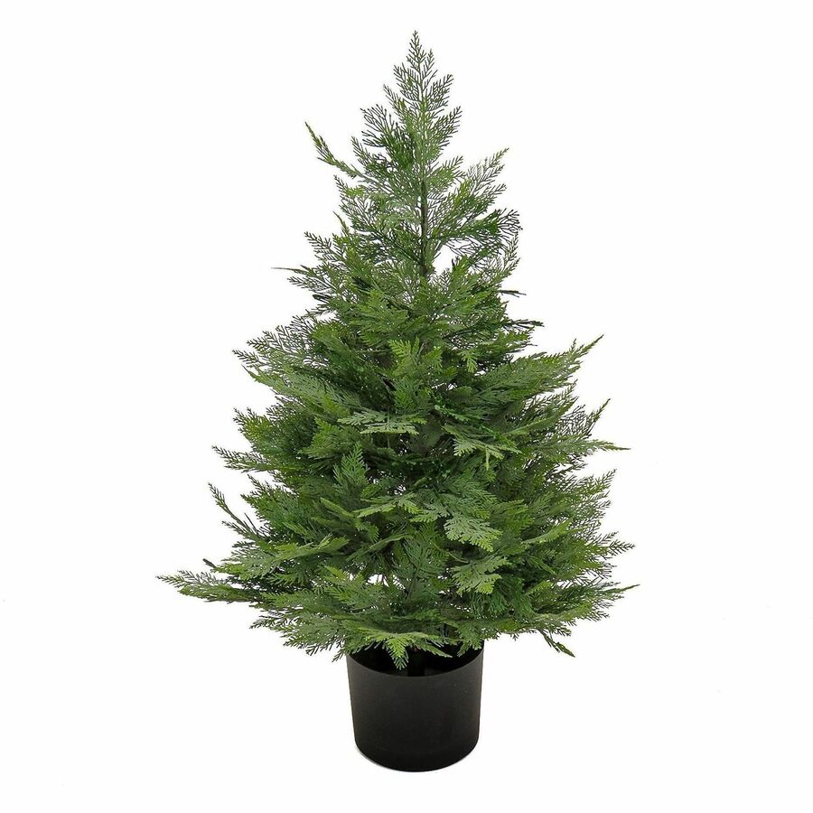 National Tree Cypress Topiary Tree - 3" Tall - Cypress1 Each