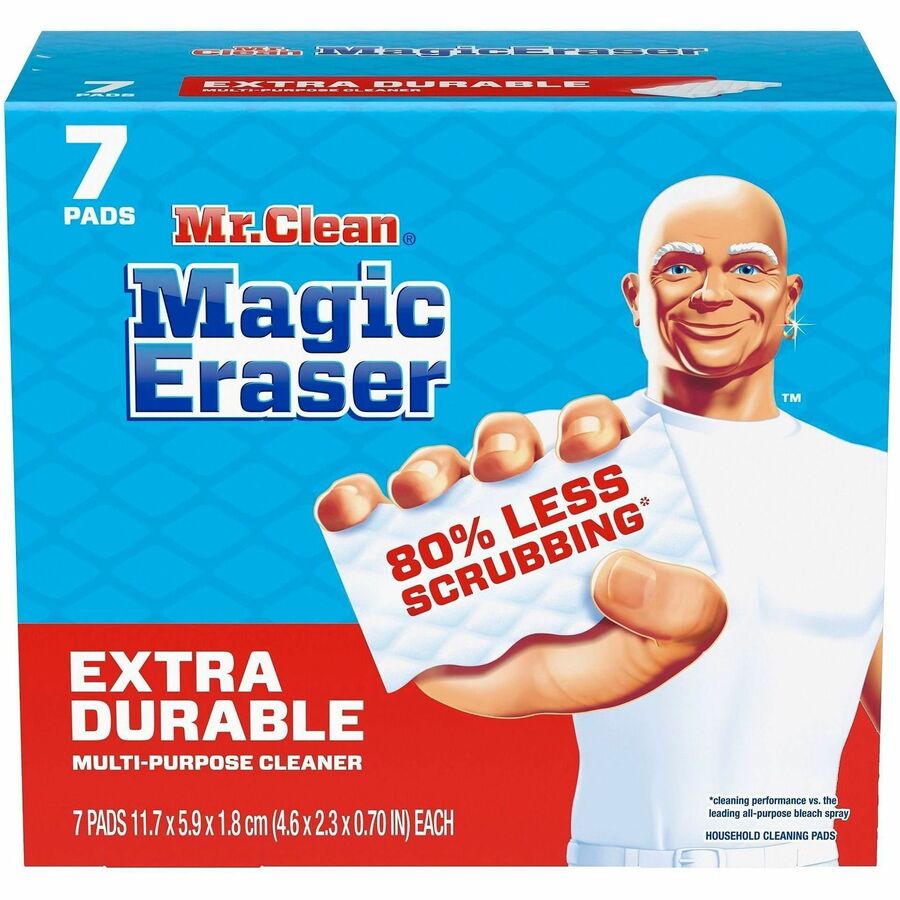 Mr. Clean XtraDurable MagicErasers - 7 / Box - Blue