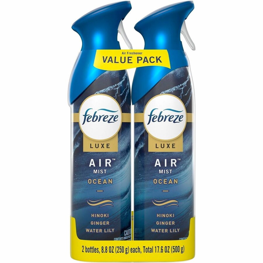 Febreze Air Effects Air Freshener - Spray - 8.8 fl oz (0.3 quart) - Ocean - Odor Neutralizer - 2 / Pack