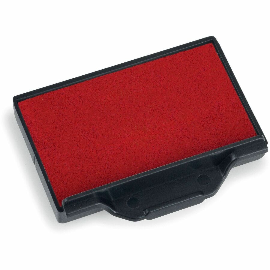 Trodat T5444 Replacement Ink Pad - 0.3" Height x 1.3" Width x 2" Depth - Red Ink - Plastic - 1 Each