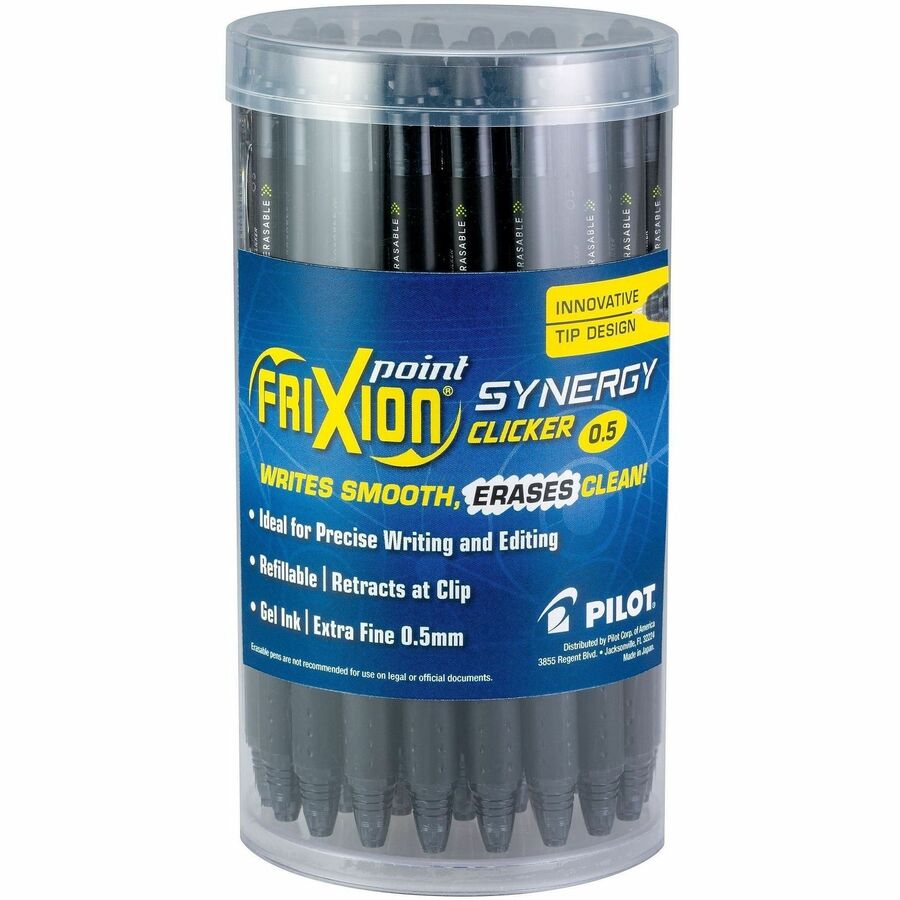 Pilot Gel Pen - Black Ink - Gel-based - 36 / Pack
