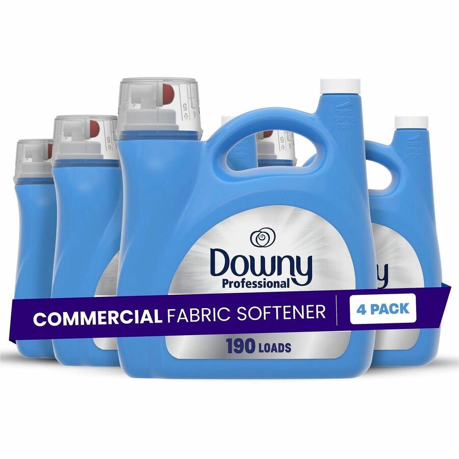 Downy Pro. Fabric Softener - For Multipurpose - Ready-To-Use - Liquid - 140 fl oz (4.4 quart) - Clean & Fresh Scent - 190 Loads - Recommended For: Odor Remover - PVC Free, Phthalate-free, Triclosan-free, Benzene-free, BPA-free, PCBs-free, Alkylphenols...