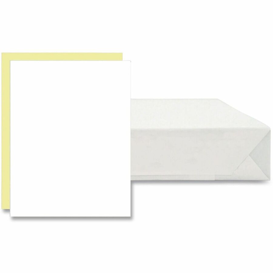 ICONEX Carbonless Paper - Letter - 8 1/2" x 11" - White - 5000 / Carton
