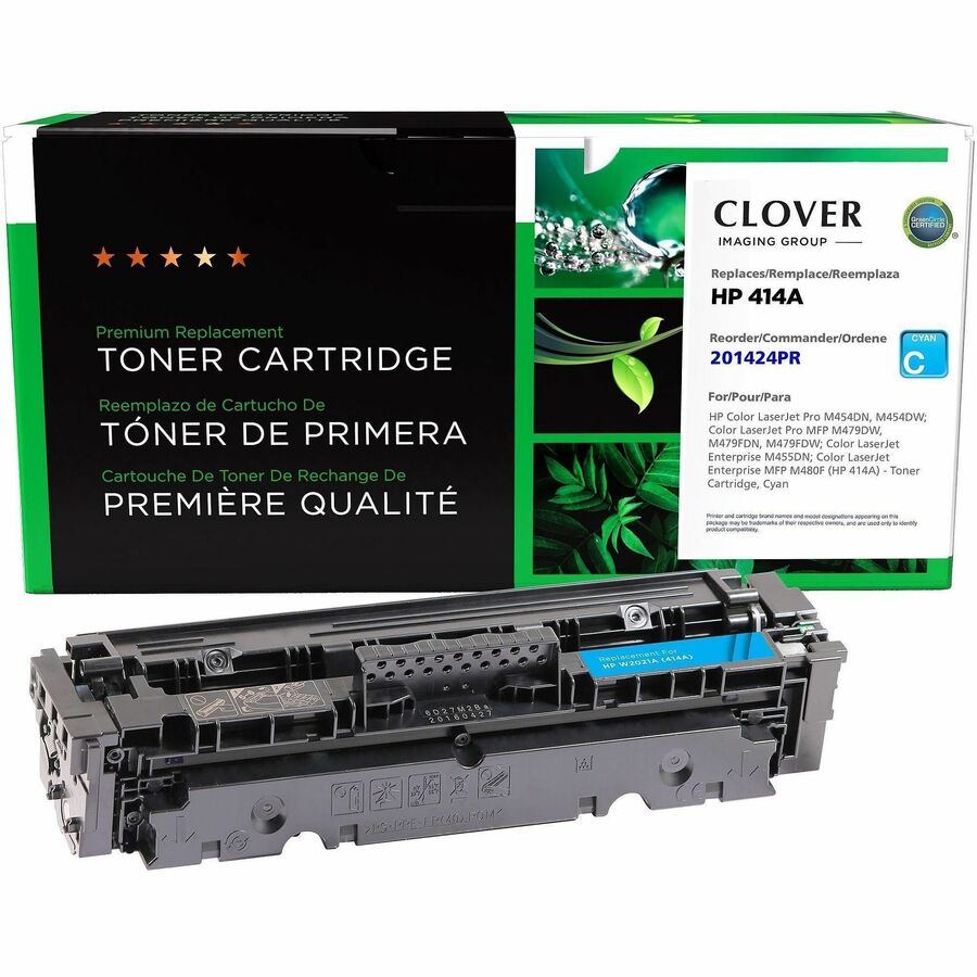 Elite Image Remanufactured Laser Toner Cartridge - Alternative for HP 414A - Cyan - 1 Each