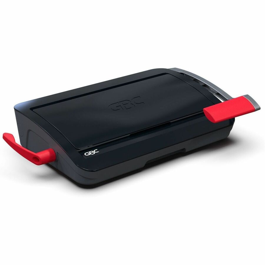 GBC CB12 CombBind Punch & Bind Machine - CombBind - 150 Sheet(s) Bind - 12 Punch - 3.6" Height x 17.9" Width x 11.4" Depth - Black, Red