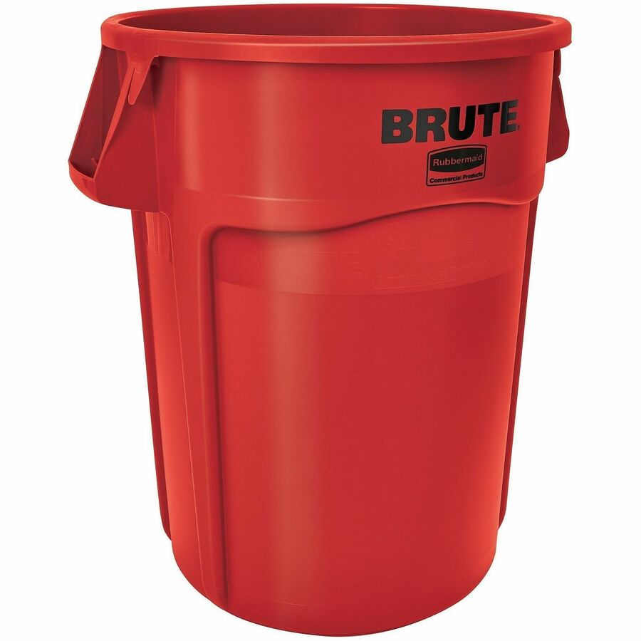 Rubbermaid Commercial Brute Vented Container - 44 gal Capacity - Round - For Commercial - Vented, UV Resistant, Heavy Duty, Handle, Tear Resistant, Damage Resistant, Contoured Base Handle, Durable, Fade Resistant, Warp Resistant, Crack Resistant, ......
