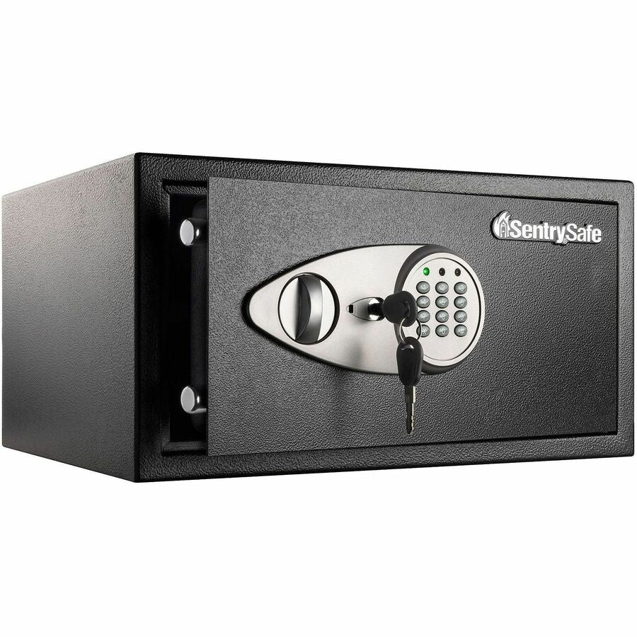 Sentry Safe X105P Security Safe - 0.98 ft� - Digital, Programmable, Electronic Lock - 2 Live-locking Bolt(s) - Pry Resistant, Theft Resistant, Scratch Resistant, Damage Resistant - for Gun, Home, Office - Internal Size 8.70" Height x 16.80" Width x 11....