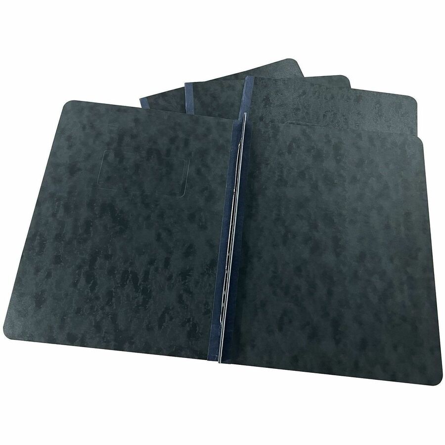 Business Source Letter Report Cover - 3" Folder Capacity - 8 1/2" x 11" - Black - 0% Recycled - 1 Each