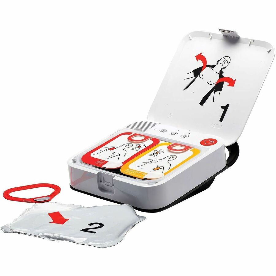 CARDIACT LPCR2 Electrodes Pack - White, Red, Yellow