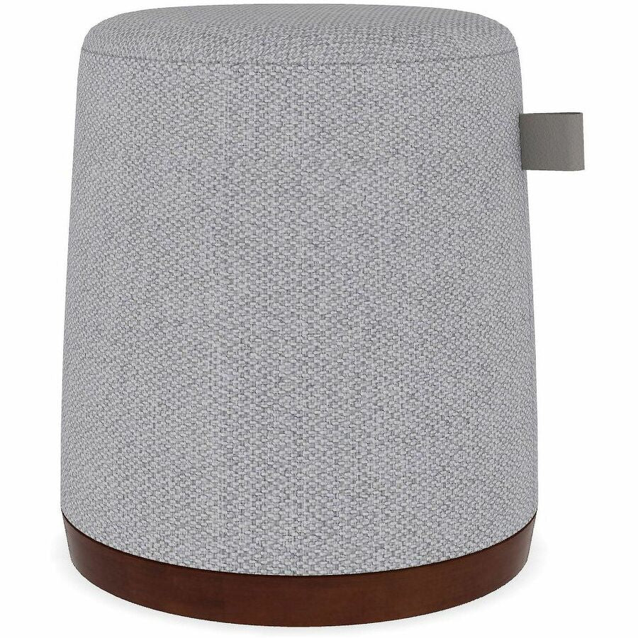 Mü, m Perch Soft Seating - Memory Foam Seat Material - Gray - Leather, Fabric - 1 Carton