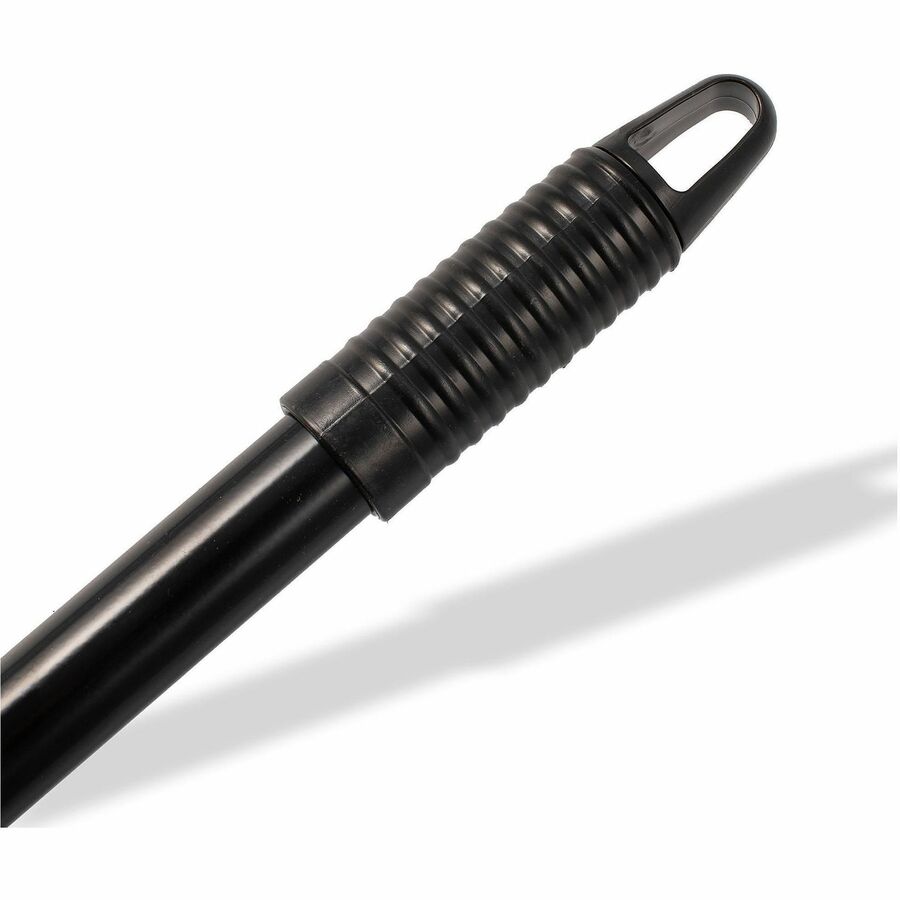 Flo-Pac Heavy-Duty Metal Handle - 60" Length - Black - Metal