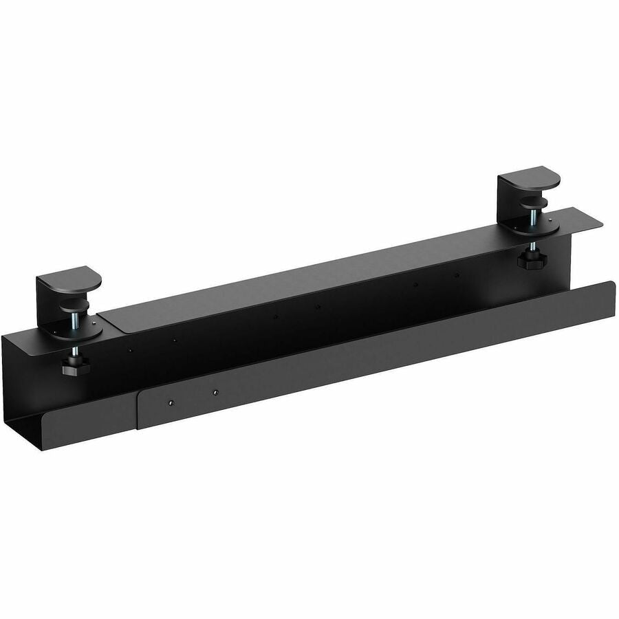 Lorell Cable Management Tray - Cable Management Tray - Black - 47.24" Length - Under Desk Mount