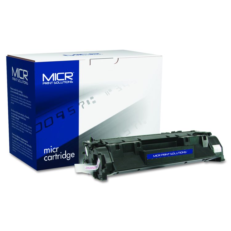 Compatible CE505X(M) (05XM) High-Yield MICR Toner, 6,000 Page-Yield, Black