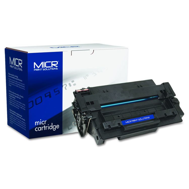 Compatible Q7551A(M) (51AM) MICR Toner, 6,500 Page-Yield, Black