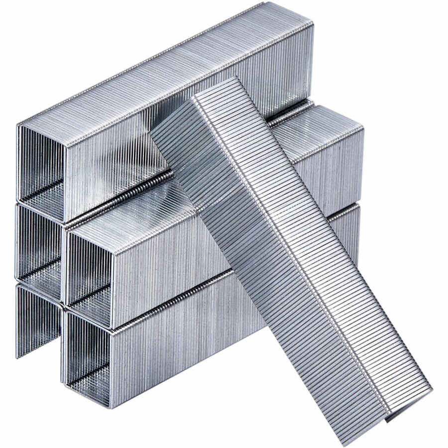 Bostitch 5/8" Heavy Duty Premium Staples - Heavy Duty - 5/8" Leg - 1/2" Crown - Holds 130 Sheet(s) - Chisel Point - Silver - High Carbon Steel - 0.8" Height x 2.7" Width x 3" Length - 1000 / Box