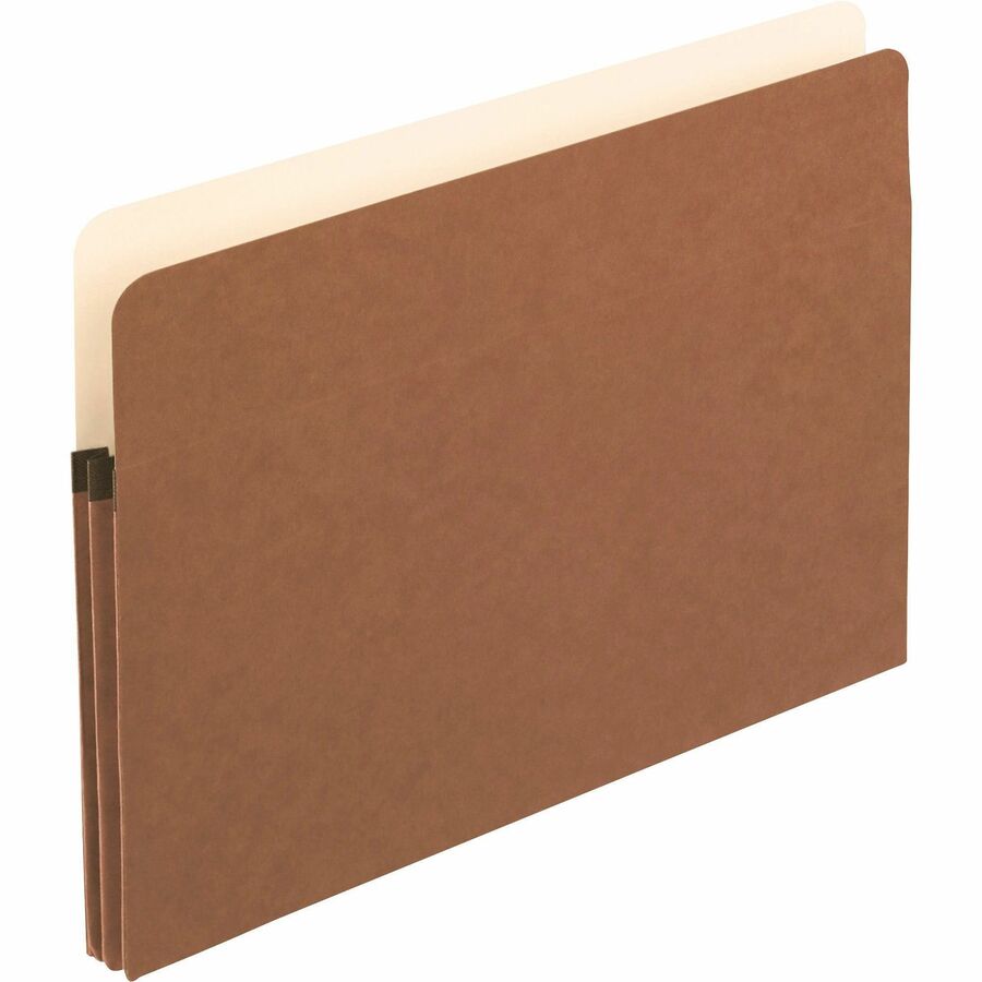 Pendaflex Legal Expanding File - 8 1/2" x 14" - 1 3/4" Expansion - Manila Paper, Tyvek, Red Fiber - Tyvek Gusset - 30% Recycled - 25 / Box
