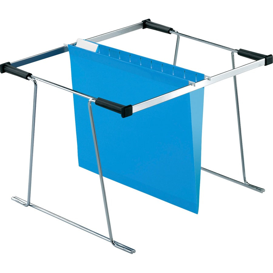 Pendaflex Uniframe Drawer Frame - Letter/Legal - 18" to 27" Long - Metal - Stainless Steel - 1 Each