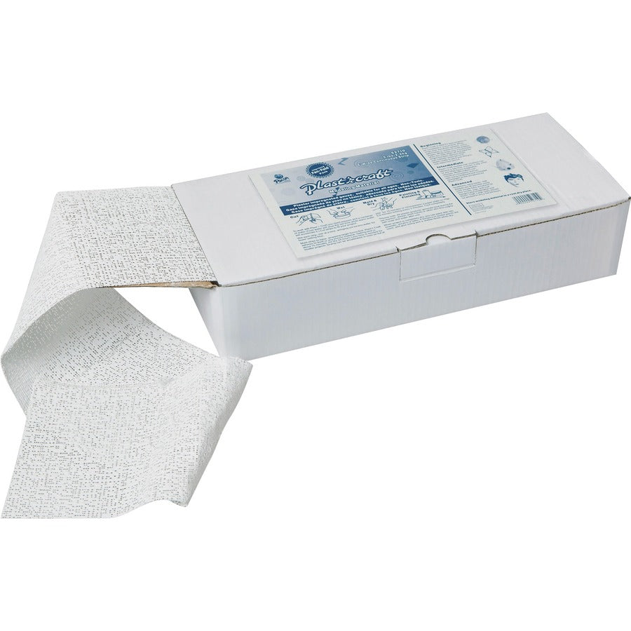 Pacon Plaster Craft Gauze - 3" Height x 6" Width - White - 1 Each