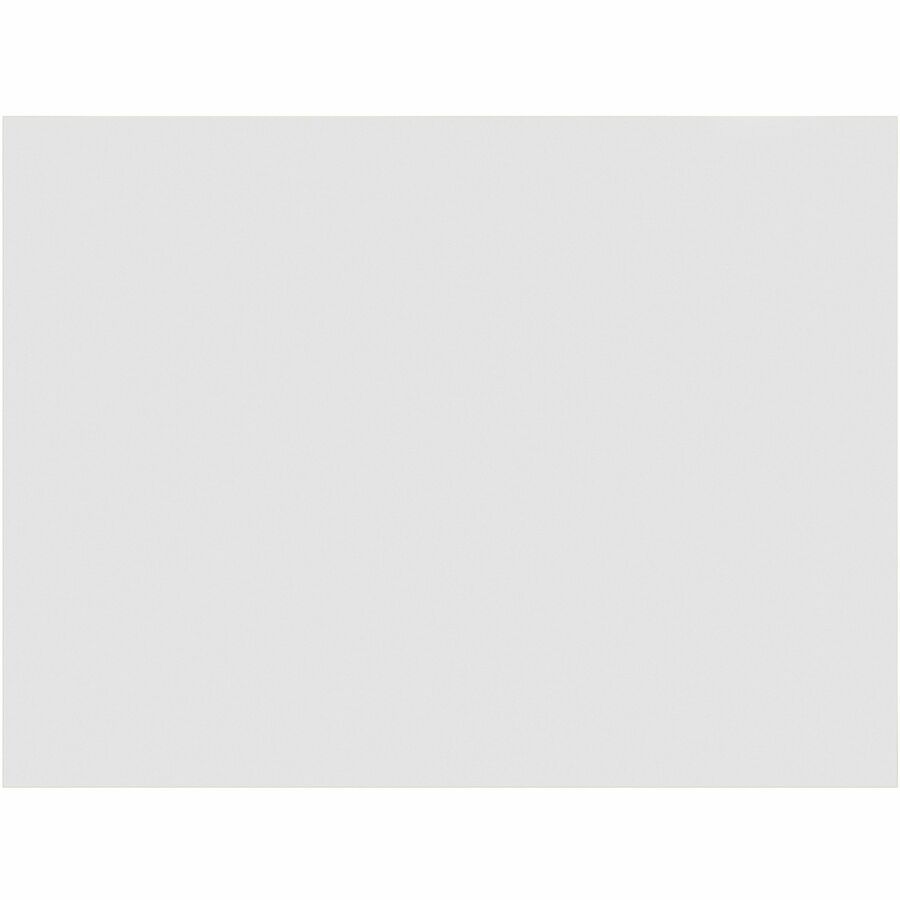 Prang Gloss Coat Fingerpaint Paper - Plain - 22" x 16" Sheet Size - White Paper - Non Absorbant, Resist Bleed-through - Recycled - 1 Pack