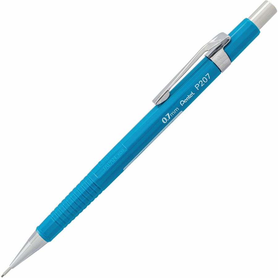 Pentel Sharp Automatic Pencils - 0.7 mm Lead - #2 - Refillable - Blue Barrel - 1 Each
