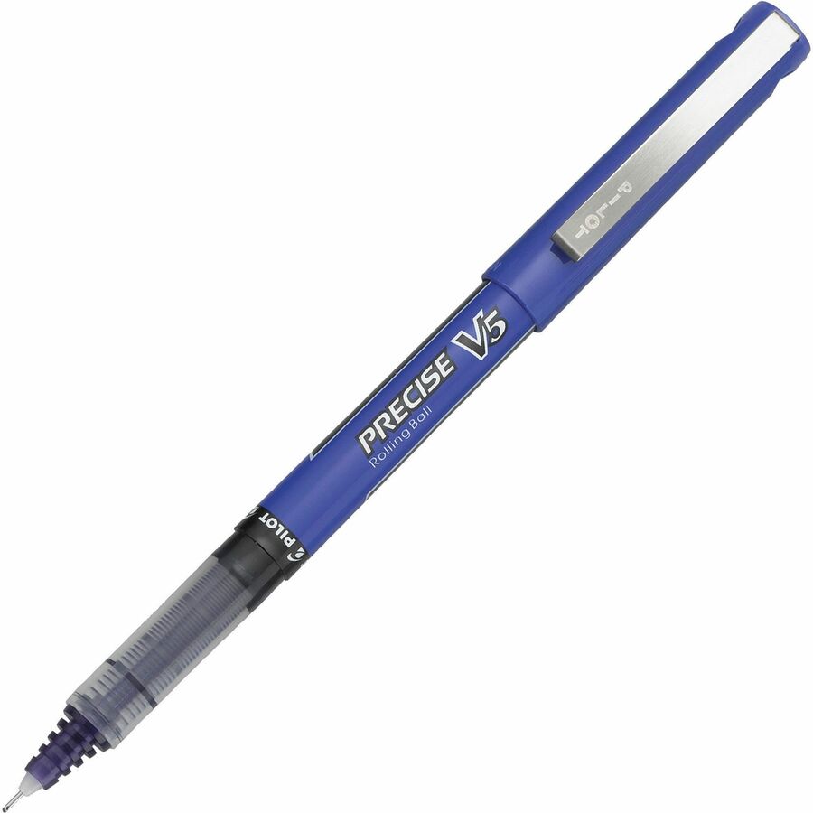 Pilot Extra-Fine Premium Capped Rolling Ball Pens - Purple Ink - Purple Plastic Barrel - Writing - 12 / Dozen