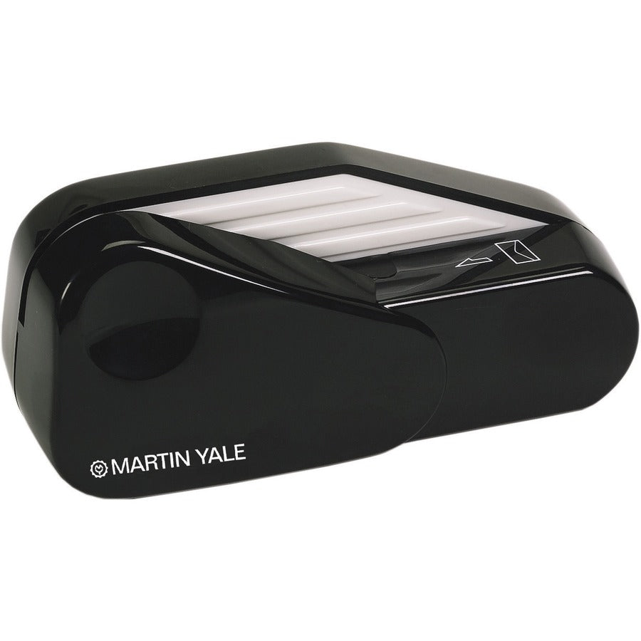 Martin Yale Premier Handheld Electric Automatic Letter Opener - Handheld - Black - Enclosed Blades - 1 Each